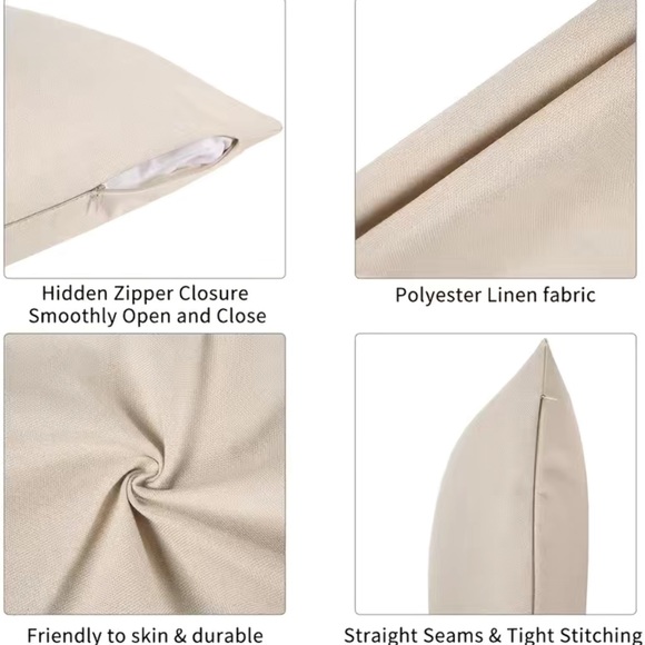 NIP Christmas “Gingerbread Baking Co” Zippered  NO INSERT PILLOW - Picture 3 of 4